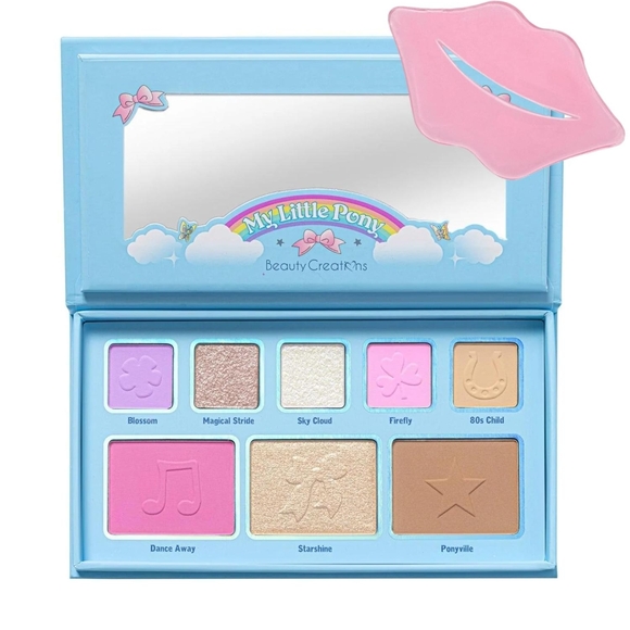 Beauty Creations X My Little Pony Eyeshadow Palette - Pink Gold and Blue
